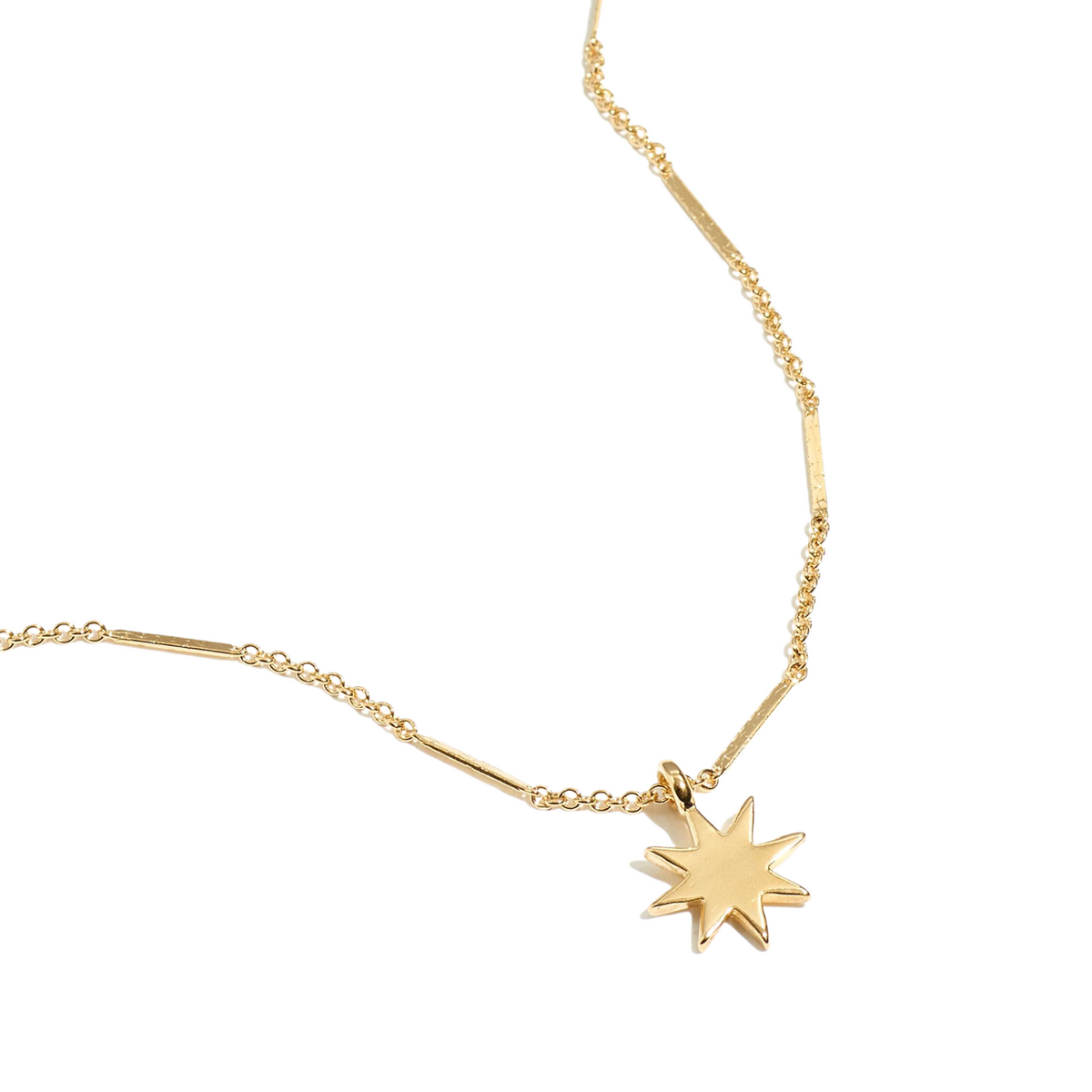 14k Gold Star Pendant Necklace - VUE by SEK 14k Gold Star Pendant Necklace - VUE by SEK