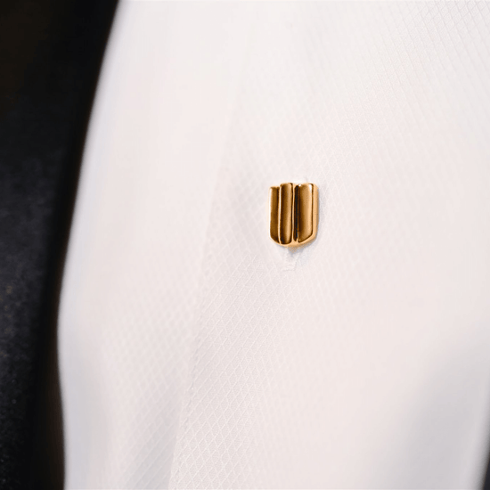 gold layered dome tux set - Cuff Links - VUE by SEK