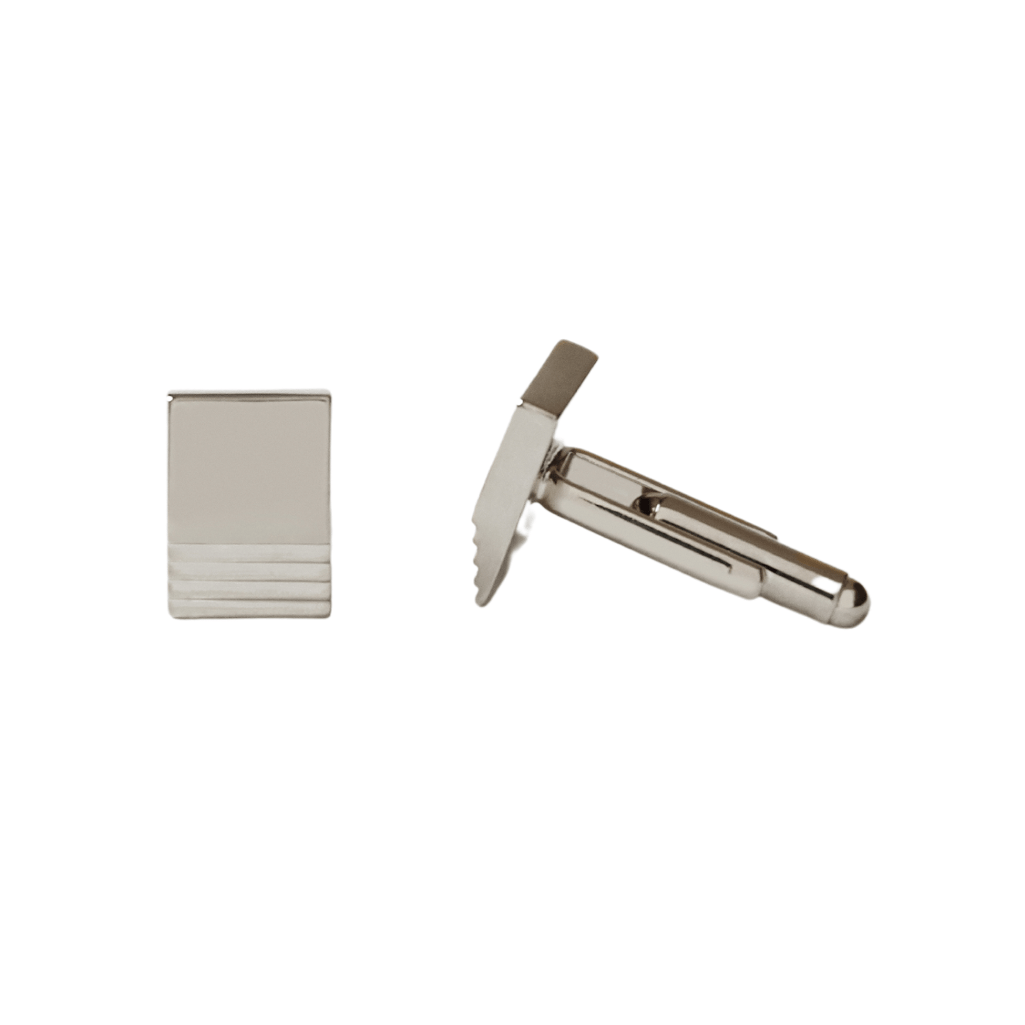 platinum layered square cufflinks - Cufflinks - VUE by SEK