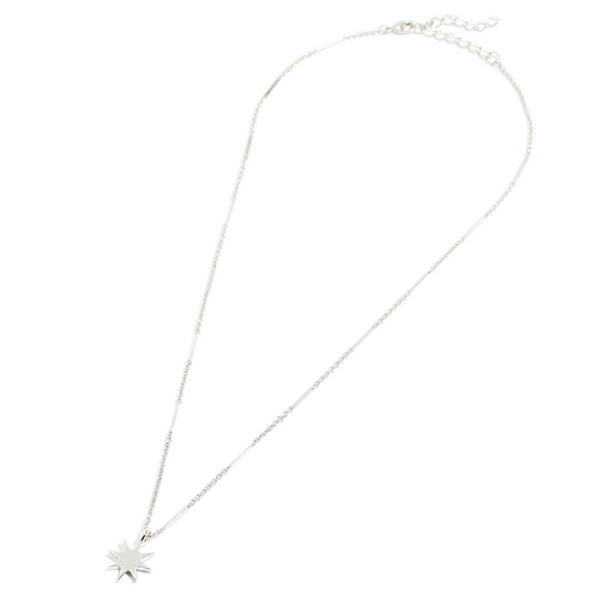 rhodium star necklace - Necklaces - VUE by SEK