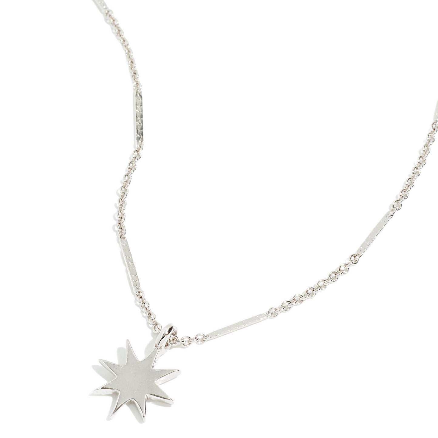 rhodium star necklace - Necklaces - VUE by SEK