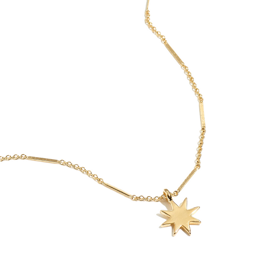 Load image into Gallery viewer, gold star necklace - Necklaces - VUE by SEK
