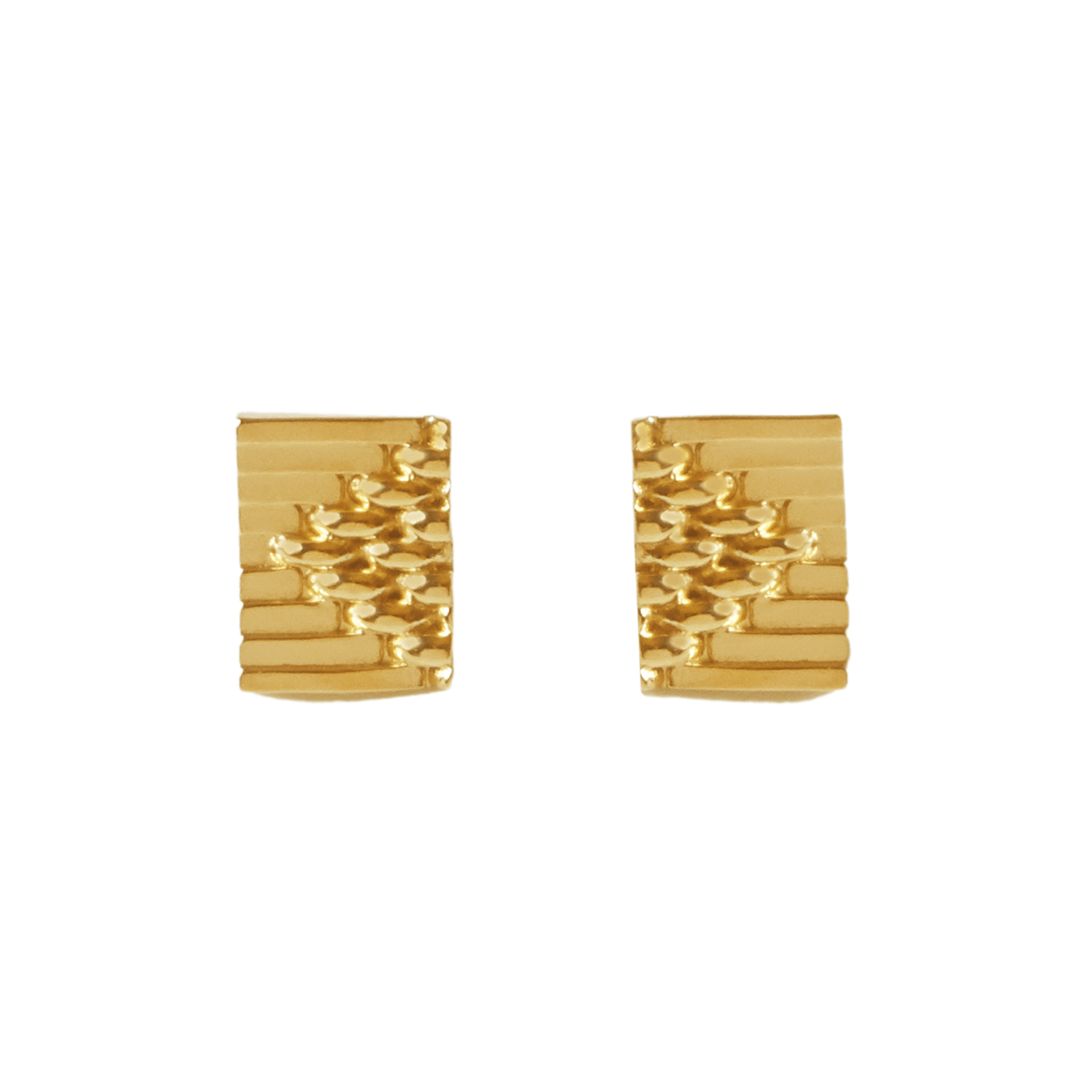VUE by SEK Stud Earrings gold tex rex studs