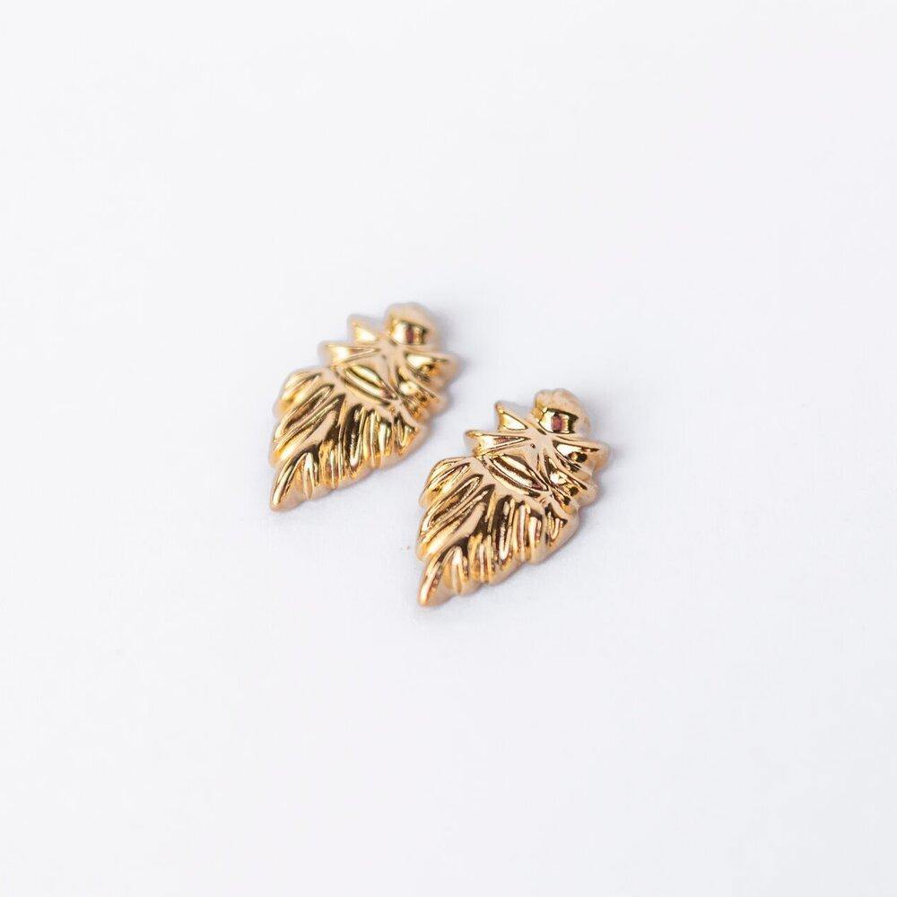 Load image into Gallery viewer, gold may earrings - VUE by SEK
