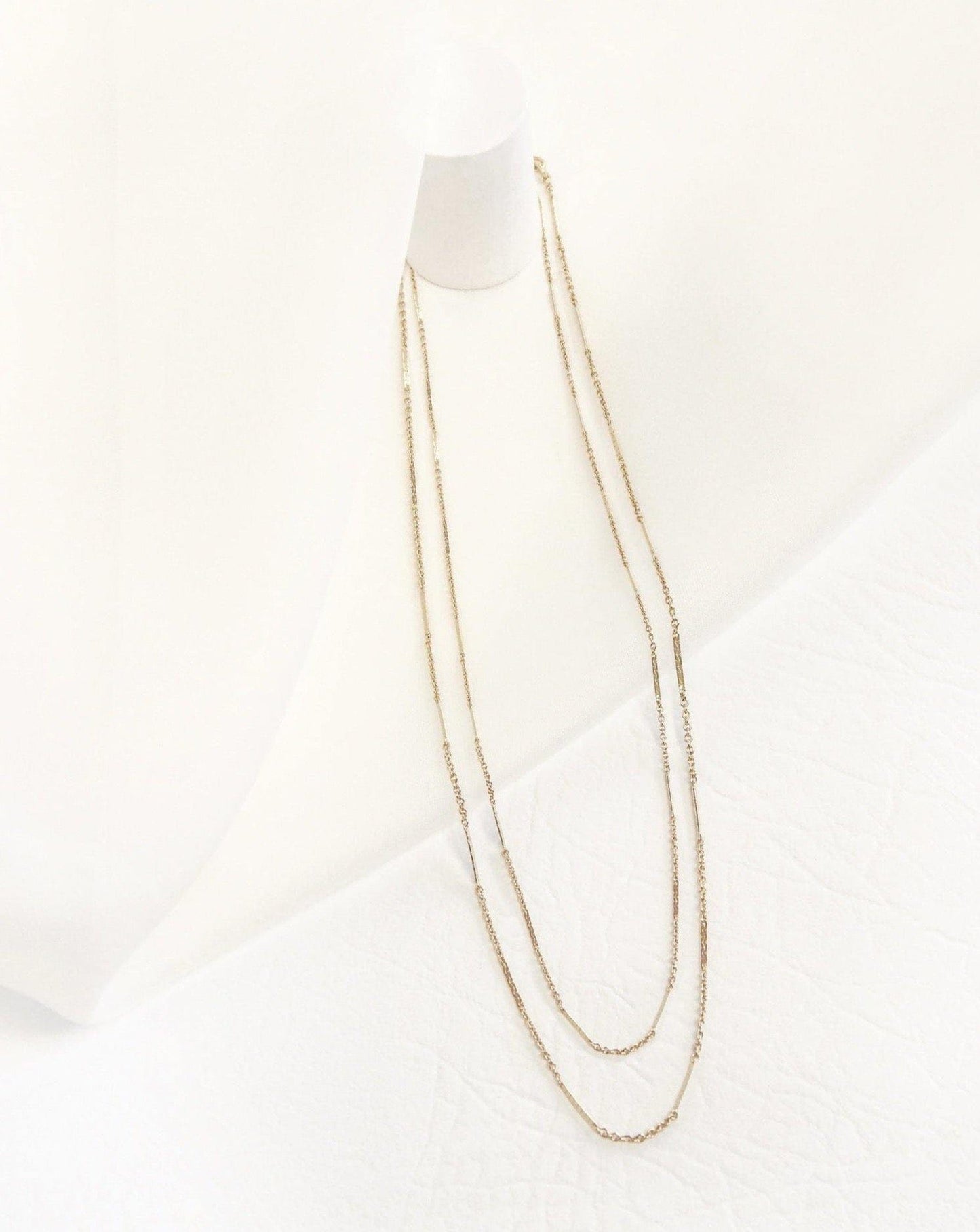 the layered chain necklace, the duo, II - VUE by SEK